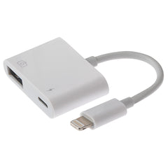 Maplin Lightning to USB-A / Lightning Charging Port Adapter