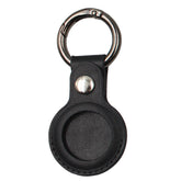 Compatible with Apple, For Airtags Leather Case Keychain Protective Sleeve