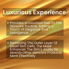 Ammuri Beauty 24K Gold Peel Off Mask for Radiant Skin