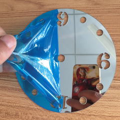 Acrylic Wall Clock Study Room Living Room Wall Sticker