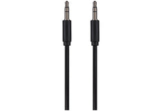 Maplin 3.5mm Aux Stereo 3-Pole Jack Plug to 3.5mm 3-Pole Jack Plug Cable - Black, 2m