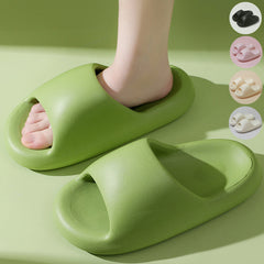 Premium Soft Bread Slippers - Comfortable Summer Bathroom Slides for Women & Men