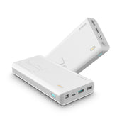 ROMOSS 30000mAh Power Bank - QC Fast Charging Portable Charger for iPhone, Samsung & Tablets