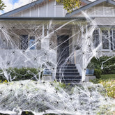 Halloween Decoration Cotton Spider Web Atmosphere Layout Props