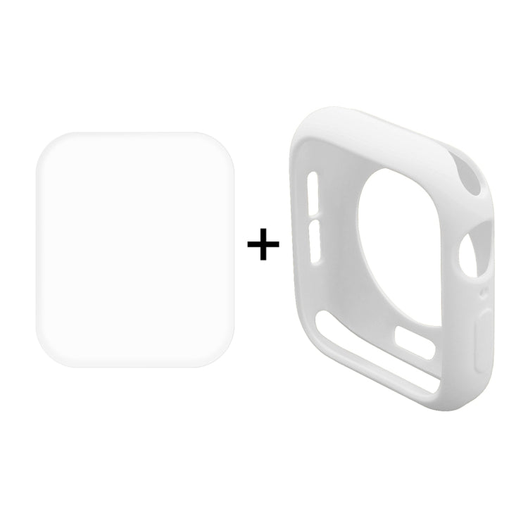 ENKAY Hat-Prince 2 in 1 TPU Semi-clad Protective Shell + 3D Full Screen PET Curved Heat Bending HD Screen Protector for Apple Watch Series 6 / 5 / 4 / SE3 / 2 / 1 40mm ENKAY Hat-Prince 2 in 1 TPU Semi-clad Protective Shell + 3D Full Screen PET Curved Heat Bending HD Screen Protector for Apple Watch Series 6 / 5 / 4 / SE3 / 2 / 1 40mm