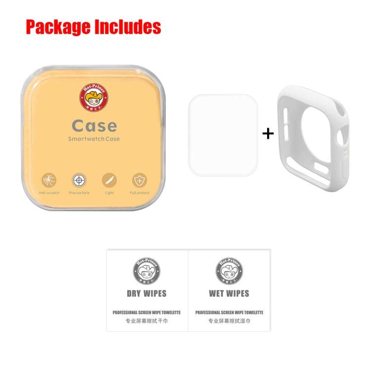ENKAY Hat-Prince 2 in 1 TPU Semi-clad Protective Shell + 3D Full Screen PET Curved Heat Bending HD Screen Protector for Apple Watch Series 6 / 5 / 4 / SE3 / 2 / 1 40mm ENKAY Hat-Prince 2 in 1 TPU Semi-clad Protective Shell + 3D Full Screen PET Curved Heat Bending HD Screen Protector for Apple Watch Series 6 / 5 / 4 / SE3 / 2 / 1 40mm