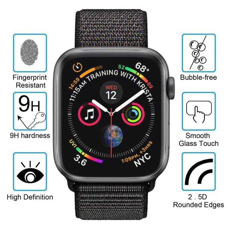 ENKAY Hat-Prince 3D-Vollbild-PET-gebogener, wärmebiegender HD-Displayschutz für Apple Watch Series 4 44 mm ENKAY Hat-Prince 3D-Vollbild-PET-gebogener, wärmebiegender HD-Displayschutz für Apple Watch Series 4 44 mm