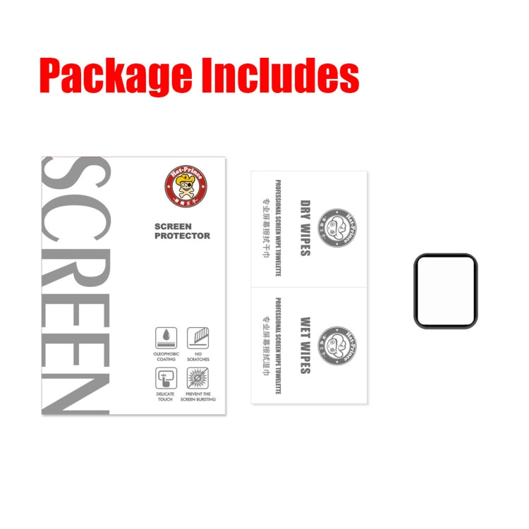 ENKAY Hat-Prince 3D Full Screen Electroplating PET Curved Heat Bending HD Screen Protector For Apple Watch Series 6 / 5 / 4 / Watch SE 44mm ENKAY Hat-Prince 3D Full Screen Electroplating PET Curved Heat Bending HD Screen Protector For Apple Watch Series 6 / 5 / 4 / Watch SE 44mm