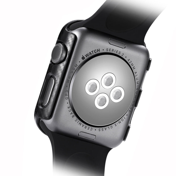 PC Carbon Fiber Frame Protection Case for Apple Watch Series 3 & 2 & 1 42mm, For Apple Watch Series 3 & 2 & 1 42mm PC Carbon Fiber Frame Protection Case for Apple Watch Series 3 & 2 & 1 42mm, For Apple Watch Series 3 & 2 & 1 42mm