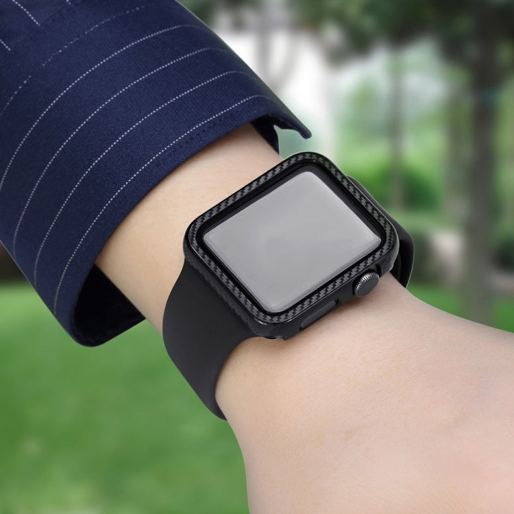 PC Carbon Fiber Frame Protection Case for Apple Watch Series 3 & 2 & 1 42mm, For Apple Watch Series 3 & 2 & 1 42mm PC Carbon Fiber Frame Protection Case for Apple Watch Series 3 & 2 & 1 42mm, For Apple Watch Series 3 & 2 & 1 42mm