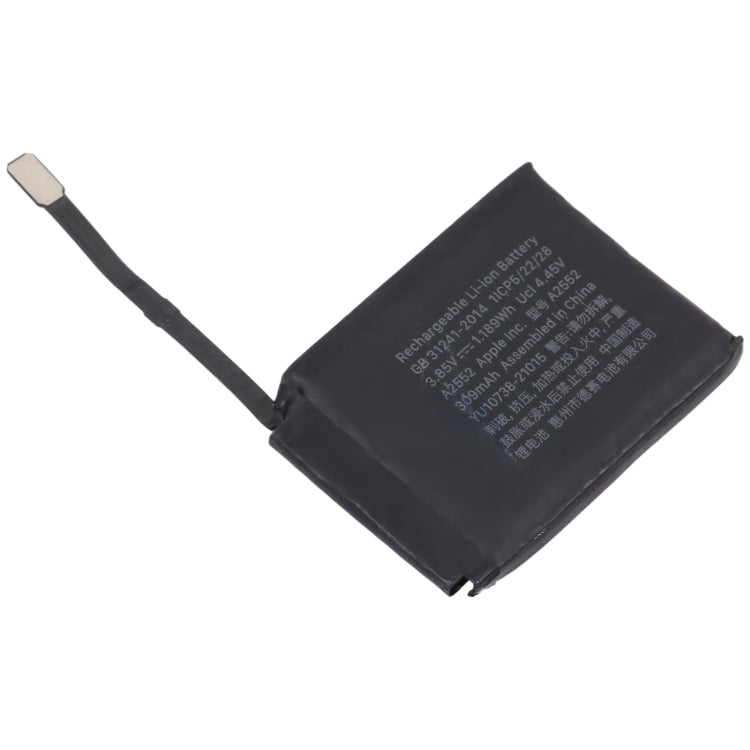 Für Apple Watch Series 7 45 mm 309 mAh Lithium-Ionen-Akku, für Apple Watch Series 7 45 mm Für Apple Watch Series 7 45 mm 309 mAh Lithium-Ionen-Akku, für Apple Watch Series 7 45 mm