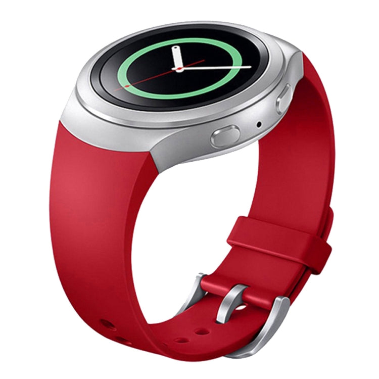 Correa de silicona de color sólido para reloj Samsung Gear S2 Sport/Gear S2 Correa de silicona de color sólido para reloj Samsung Gear S2 Sport/Gear S2