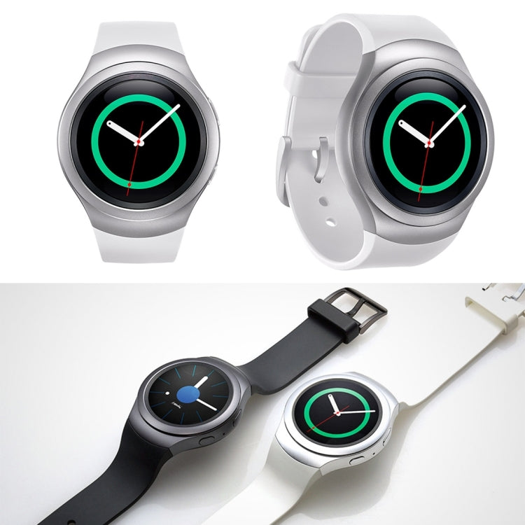 Correa de silicona de color sólido para reloj Samsung Gear S2 Sport/Gear S2 Correa de silicona de color sólido para reloj Samsung Gear S2 Sport/Gear S2