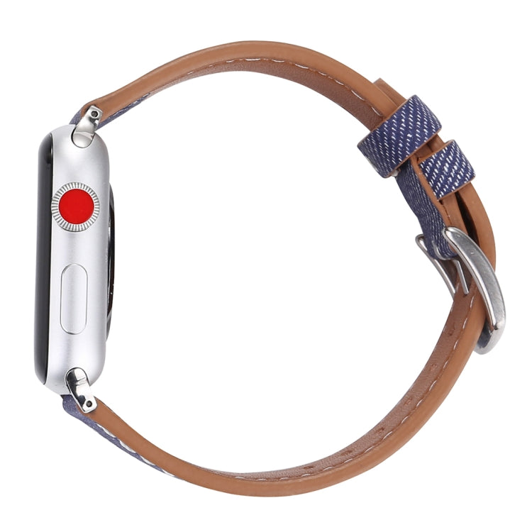 For Apple Watch Ultra 49mm&Watch Ultra 2 49mm / Series 10 46mm / 9&8&7 45mm / SE 3&SE 2&6&SE&5&4 44mm / 3&2&1 42mm Simple Fashion Genuine Leather Cowboy Pattern Watch Band For Apple Watch Ultra 49mm&Watch Ultra 2 49mm / Series 10 46mm / 9&8&7 45mm / SE 3&SE 2&6&SE&5&4 44mm / 3&2&1 42mm Simple Fashion Genuine Leather Cowboy Pattern Watch Band