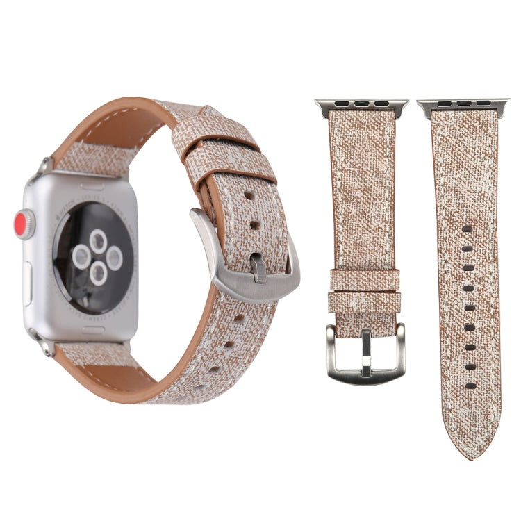 For Apple Watch Ultra 49mm&Watch Ultra 2 49mm / Series 10 46mm / 9&8&7 45mm / SE 3&SE 2&6&SE&5&4 44mm / 3&2&1 42mm Simple Fashion Genuine Leather Cowboy Pattern Watch Band For Apple Watch Ultra 49mm&Watch Ultra 2 49mm / Series 10 46mm / 9&8&7 45mm / SE 3&SE 2&6&SE&5&4 44mm / 3&2&1 42mm Simple Fashion Genuine Leather Cowboy Pattern Watch Band
