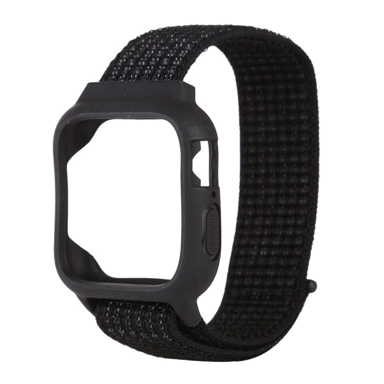 For Apple Watch Ultra 49mm&Watch Ultra 2 49mm / Series 10 46mm / 9&8&7 45mm / SE 3&SE 2&6&SE&5&4 44mm / 3&2&1 42mm Nylon Watch Band with Hook and Loop Fastener For Apple Watch Ultra 49mm&Watch Ultra 2 49mm / Series 10 46mm / 9&8&7 45mm / SE 3&SE 2&6&SE&5&4 44mm / 3&2&1 42mm Nylon Watch Band with Hook and Loop Fastener