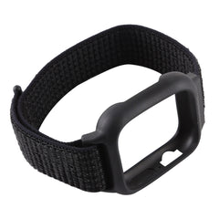 For Apple Watch Ultra 49mm&Watch Ultra 2 49mm / Series 10 46mm / 9&8&7 45mm / SE 3&SE 2&6&SE&5&4 44mm / 3&2&1 42mm Nylon Watch Band with Hook and Loop Fastener