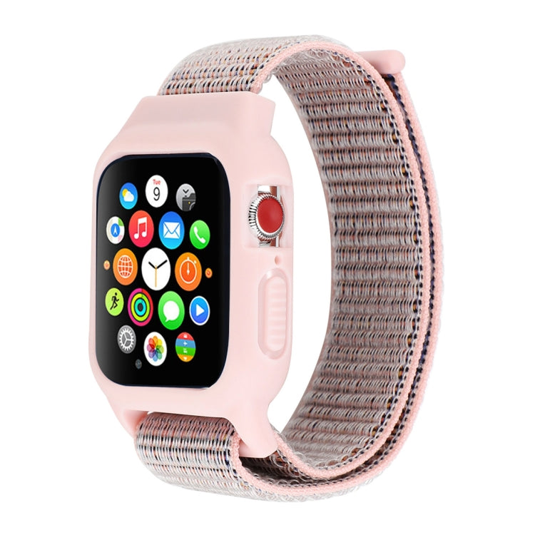 For Apple Watch Ultra 49mm&Watch Ultra 2 49mm / Series 10 46mm / 9&8&7 45mm / SE 3&SE 2&6&SE&5&4 44mm / 3&2&1 42mm Nylon Watch Band with Hook and Loop Fastener For Apple Watch Ultra 49mm&Watch Ultra 2 49mm / Series 10 46mm / 9&8&7 45mm / SE 3&SE 2&6&SE&5&4 44mm / 3&2&1 42mm Nylon Watch Band with Hook and Loop Fastener