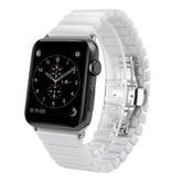 Correa de cerámica delicada para reloj Apple Watch Series 3, 2 y 1 de 38 mm, 38 mm
