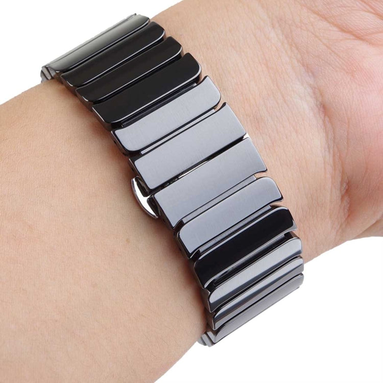 For Apple Watch Ultra 49mm&Watch Ultra 2 49mm / Series 10 46mm / 9&8&7 45mm / SE 3&SE 2&6&SE&5&4 44mm / 3&2&1 42mm Delicate Ceramics Wrist Watch Band For Apple Watch Ultra 49mm&Watch Ultra 2 49mm / Series 10 46mm / 9&8&7 45mm / SE 3&SE 2&6&SE&5&4 44mm / 3&2&1 42mm Delicate Ceramics Wrist Watch Band