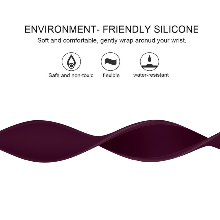 For Apple Watch Series 8&7 41mm / SE 2&6&SE&5&4 40mm / 3&2&1 38mm Solid Color Elastic Silicone Watch Band, Size:L 156mm For Apple Watch Series 8&7 41mm / SE 2&6&SE&5&4 40mm / 3&2&1 38mm Solid Color Elastic Silicone Watch Band, Size:L 156mm