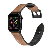 Crazy Horse Texture TPU Watch Band for Apple Watch Series 3 & 2 & 1 42mm