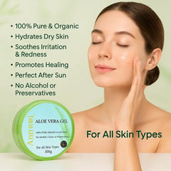 Ammuri Organic Aloe Vera Gel for All Skin Types