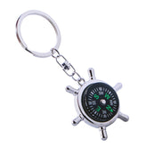 Creative Rudder Compass Style Keychain