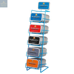 Barkleys 5 tier stand - free with 5 outers of tins