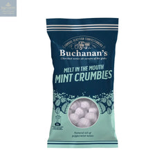 Buchanan's bag of Melt In the Mouth Mint Crumbles