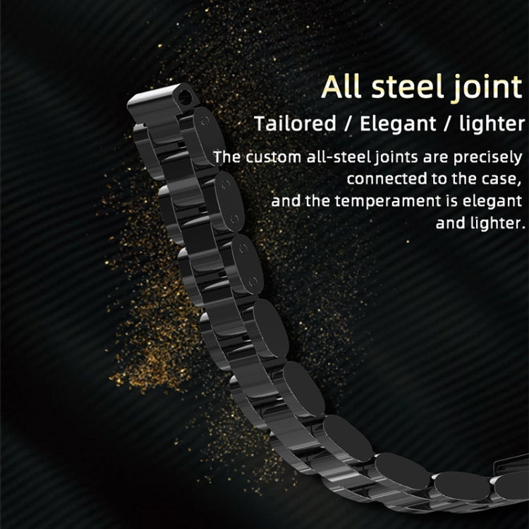 Mijobs Edelstahl-Metall-Uhrenarmband für Xiaomi Mi Band 3 & 4 & 5 & 6 Mijobs Edelstahl-Metall-Uhrenarmband für Xiaomi Mi Band 3 & 4 & 5 & 6