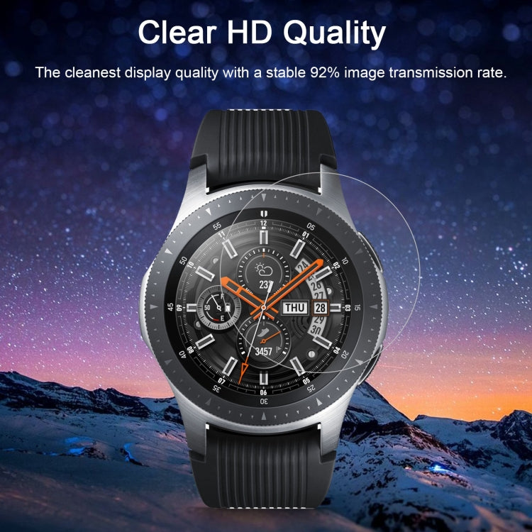 ENKAY Hat-Prince 0.2mm 9H 2.15D Curved Edge Tempered Glass Film for Galaxy Watch 46mm, Tempered Glass/46mm, 2 PCS Tempered Glass/46mm ENKAY Hat-Prince 0.2mm 9H 2.15D Curved Edge Tempered Glass Film for Galaxy Watch 46mm, Tempered Glass/46mm, 2 PCS Tempered Glass/46mm