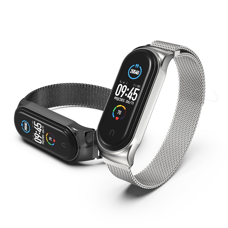 Mijobs Milan CS Metal Magnetic Watch Band for Xiaomi Mi Band 3 & 4 & 5 & 6, Host not Include Mijobs Milan CS Metal Magnetic Watch Band for Xiaomi Mi Band 3 & 4 & 5 & 6, Host not Include