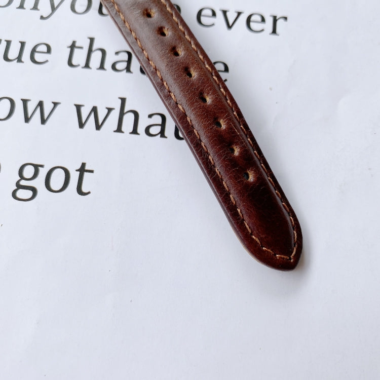 For Samsung Galaxy Watch 22mm Smart Watch Universal Double-sided Leather Small Watch Band, 22mm For Samsung Galaxy Watch 22mm Smart Watch Universal Double-sided Leather Small Watch Band, 22mm