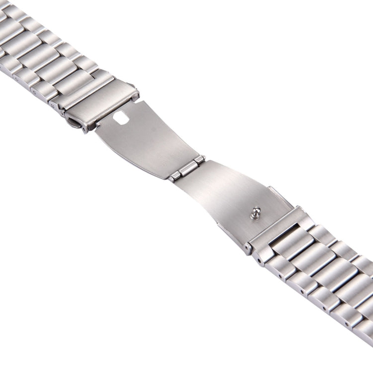 For Samsung Gear S2 Classic Smart Watch Butterfly Buckle 3 Beads Stainless Steel Watchband For Samsung Gear S2 Classic Smart Watch Butterfly Buckle 3 Beads Stainless Steel Watchband