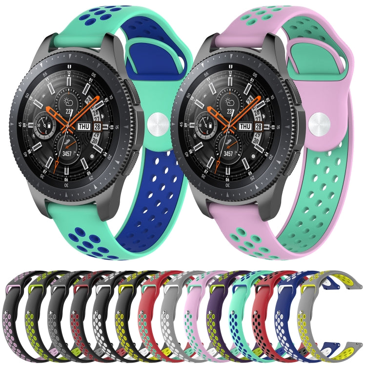 Correa de reloj de dos colores para Galaxy Watch de 46 mm, para Galaxy Watch de 46 mm Correa de reloj de dos colores para Galaxy Watch de 46 mm, para Galaxy Watch de 46 mm