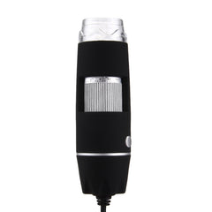 Microscopio digital USB con sensor de imagen de 0,3 MP y lupa de 1000X con 8 LED y soporte profesional, 1000X