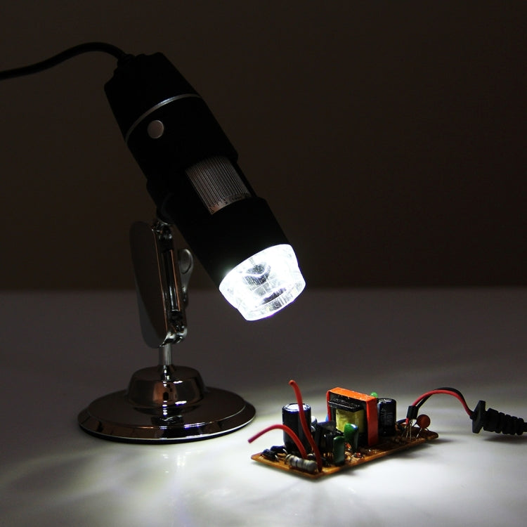 Microscopio digital USB con sensor de imagen de 0,3 MP y lupa de 1000X con 8 LED y soporte profesional, 1000X Microscopio digital USB con sensor de imagen de 0,3 MP y lupa de 1000X con 8 LED y soporte profesional, 1000X