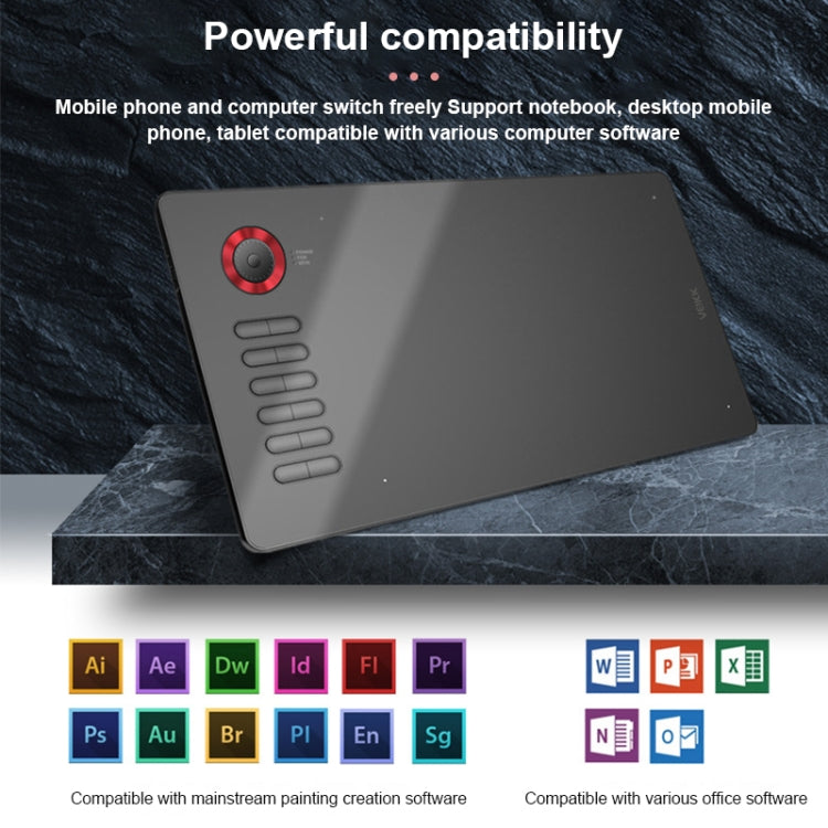 VEIKK A15PRO 10x6 inch 5080 LPI Type-C Interface Smart Touch Electronic Graphic Tablet VEIKK A15PRO 10x6 inch 5080 LPI Type-C Interface Smart Touch Electronic Graphic Tablet