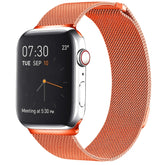 Milanese Loop Magnetic Stainless Steel Watch Band for Apple Watch Series 10 42mm / 9&8&7 41mm / SE 3&SE 2&6&SE&5&4 40mm / 3&2&1 38mm