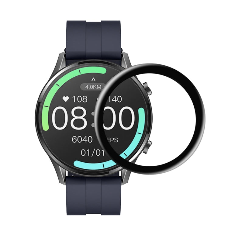 Gebogener Displayschutz aus weichem 3D-Verbundmaterial für Xiaomi IMILAB W12 (schwarz), für Xiaomi IMILAB W12 (schwarz)