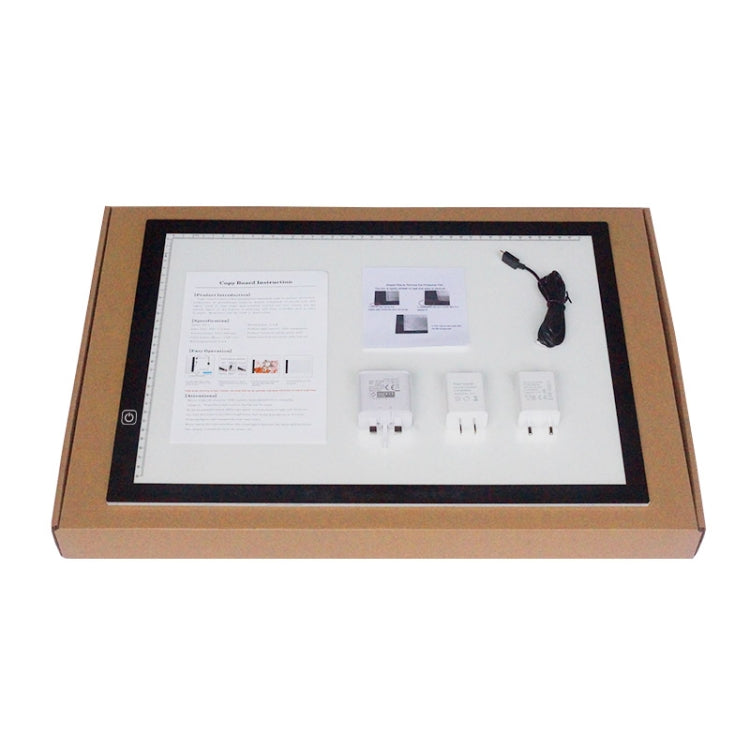 A3 8W 5V LED USB Three Level of Brightness Dimmable  Acrylic Scale Copy Boards Anime Sketch Drawing Sketchpad with USB Cable & Power Adapter A3 8W 5V LED USB Three Level of Brightness Dimmable  Acrylic Scale Copy Boards Anime Sketch Drawing Sketchpad with USB Cable & Power Adapter