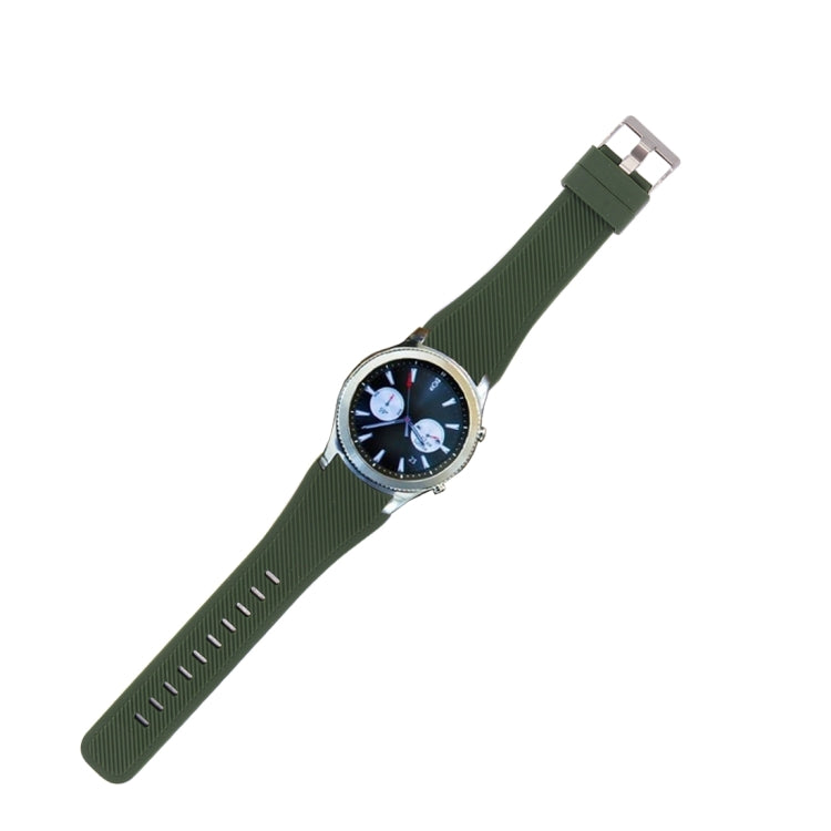 For Samsung Gear S3 Classic Smart Watch Silicone Watchband, Length: about 22.4cm, CA5541AG, CA5541B, CA5541D, CA5541E, CA5541G, CA5541P, CA5541R, CA5541W, CA5541Y, CA5541I For Samsung Gear S3 Classic Smart Watch Silicone Watchband, Length: about 22.4cm, CA5541AG, CA5541B, CA5541D, CA5541E, CA5541G, CA5541P, CA5541R, CA5541W, CA5541Y, CA5541I