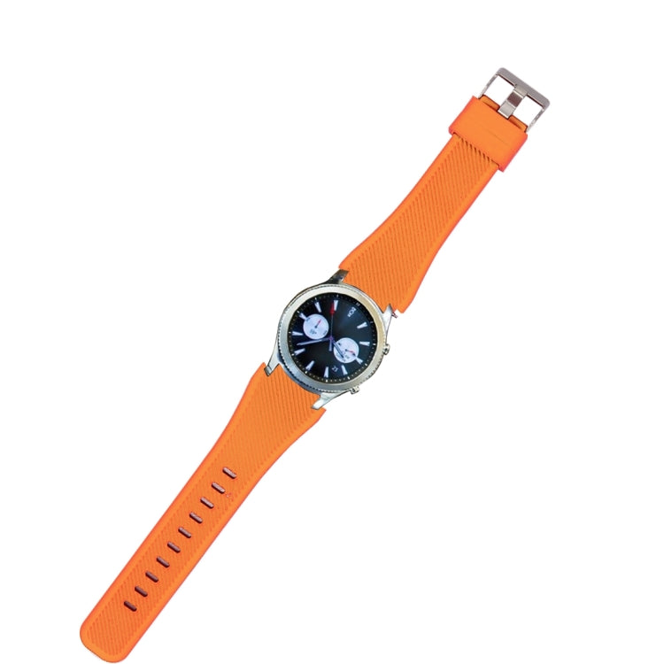 For Samsung Gear S3 Classic Smart Watch Silicone Watchband, Length: about 22.4cm, CA5541AG, CA5541B, CA5541D, CA5541E, CA5541G, CA5541P, CA5541R, CA5541W, CA5541Y, CA5541I For Samsung Gear S3 Classic Smart Watch Silicone Watchband, Length: about 22.4cm, CA5541AG, CA5541B, CA5541D, CA5541E, CA5541G, CA5541P, CA5541R, CA5541W, CA5541Y, CA5541I