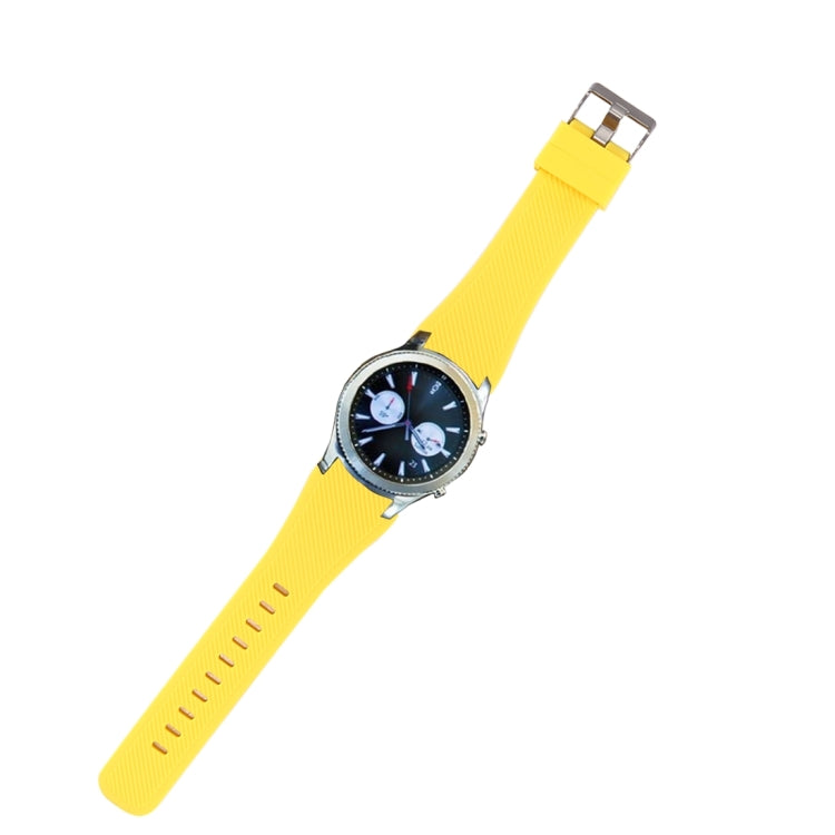 For Samsung Gear S3 Classic Smart Watch Silicone Watchband, Length: about 22.4cm, CA5541AG, CA5541B, CA5541D, CA5541E, CA5541G, CA5541P, CA5541R, CA5541W, CA5541Y, CA5541I For Samsung Gear S3 Classic Smart Watch Silicone Watchband, Length: about 22.4cm, CA5541AG, CA5541B, CA5541D, CA5541E, CA5541G, CA5541P, CA5541R, CA5541W, CA5541Y, CA5541I