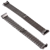 For Fitbit Charge 3 Diamond-studded Stainless Steel  Watch Band