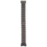 For Fitbit Charge 3 Diamond-studded Stainless Steel  Watch Band