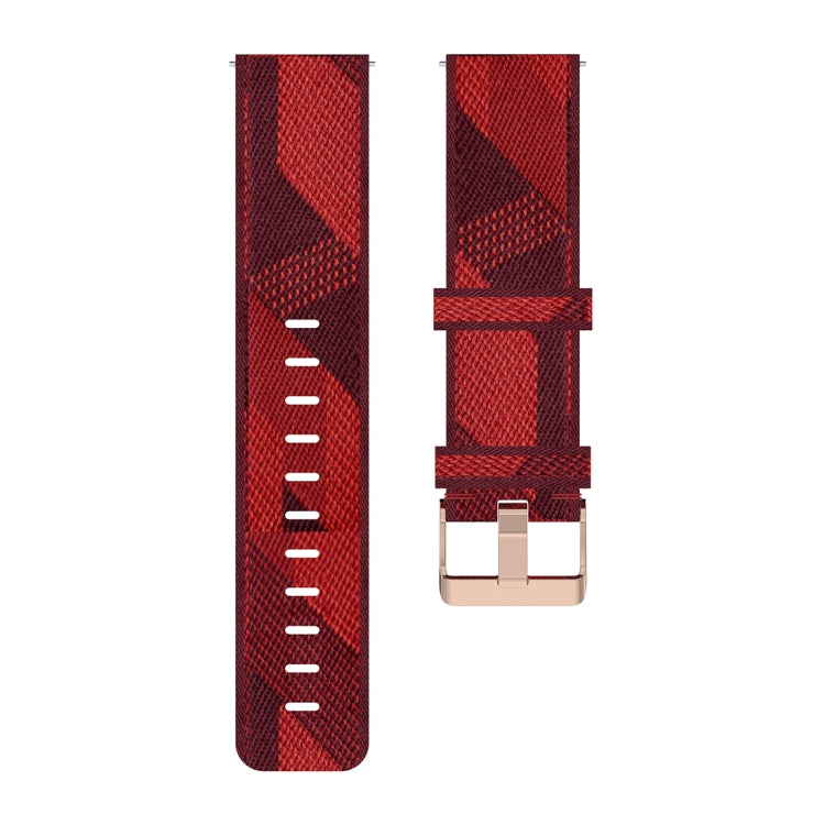 22mm Stripe Weave Nylon Wrist Strap Watch Band for Fossil Hybrid Smartwatch HR, Male Gen 4 Explorist HR & Sport 22mm Stripe Weave Nylon Wrist Strap Watch Band for Fossil Hybrid Smartwatch HR, Male Gen 4 Explorist HR & Sport