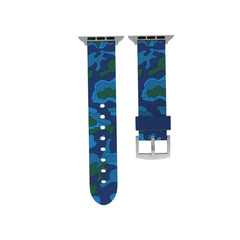 For Apple Watch Series 3 & 2 & 1 38mm Fashion Camouflage Pattern Silicone Watch Band