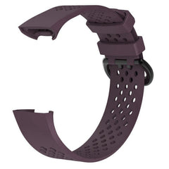 Square Hole Adjustable Sport Watch Band for FITBIT Charge 3